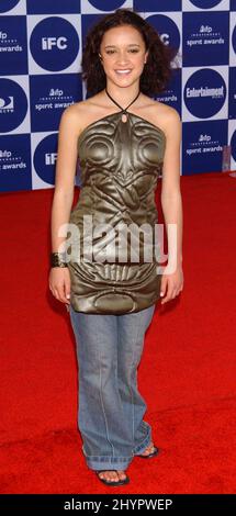 Keisha Castle-Hughes attends the 2004 IFP Independent Spirit Awards in Santa Monica. Picture: UK Press Stock Photo