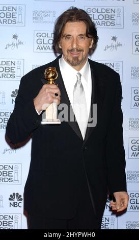 AL PACINO ATTENDS THE 61st ANNUAL GOLDEN GLOBE AWARDS IN BEVERLY HILLS ...
