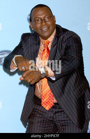 Randy Jackson attends the 2004 'American Idol Grand Finale' in Hollywood. Picture: UK Press Stock Photo