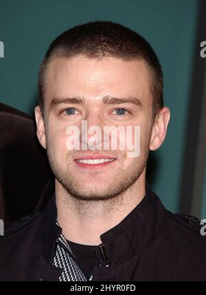 Justin Timberlake attends the 'Alpha Dog' World Premiere in Hollywood. Picture: UK Press Stock Photo