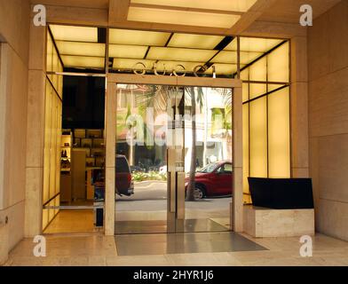 LOS ANGELES, CALIFORNIA, USA - AUGUST 25, 2015: Long Shot of Gucci`s Los  Angeles Boutique on Rodeo Drive Editorial Stock Photo - Image of business,  famous: 143886393