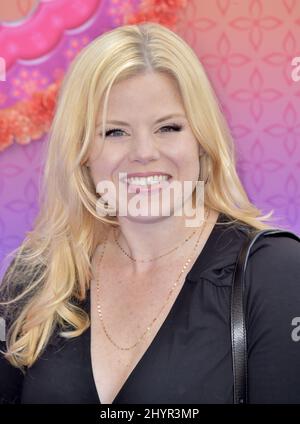 Megan Hilty arrives on the red carpet at The 78th Annual Tony Awards at