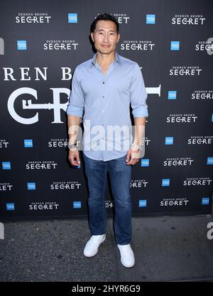 FILE PHOTO: Daniel Dae Kim has revealed he has been diagnosed with the coronavirus COVID-19. Daniel Dae Kim attending the Derren Brown: Secret Broadway Opening Night - Arrivals held at The Cort Theatre on September 15, 2019 in New York City, NY Stock Photo