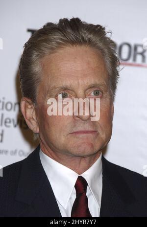 Michael Douglas at the 3rd Annual 'A Fine Romance' Gala celebrating the love affair between Hollywood and Broadway to benefit the Motion Picture & Television Fund in Los Angeles. Stock Photo