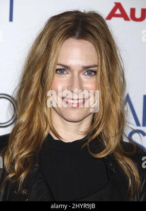 Marie-Josee Croze attends the 'Diving Bell And The Butterfly' AFI Fest Screening held at the AFI Fest Rooftop Village in Hollywood. Stock Photo