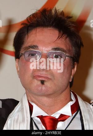 Roy Horn from Siegfried & Roy passes away at 75 years old from coronavirus in Las Vegas, NV. June 30, 2006 Las Vegas, Nv. Roy Horn of Siegfried and Roy 'The Beatles LOVE by Cirque du Soleil' Gala Premiere Held at the LOVE Theatre in The Mirage Hotel & Casino Stock Photo