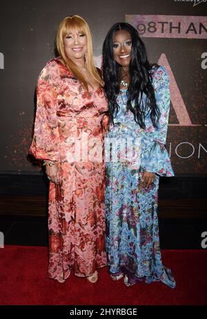 Bonnie Pointer, a founding member of The Pointer Sisters, died at the age of 69 on June 8, 2020 at her home in Los Angeles of cardiac arrest. Anita Pointer and Bonnie Pointer, Original Pointer Sisters at the Hollywood Chamber of Commerce 98th Annual Board Installation and Lifetime Achievement Awards held at Avalon Hollywood on April 10, 2019 in Hollywood, CA. Stock Photo
