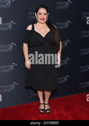 Ana Vergara at the red carpet premiere of 'Paparazzi X-Posed' directed by Baywatch actress Donna D'Errico and held at a private residence on June 15, 2020 in Studio City, CA. Stock Photo