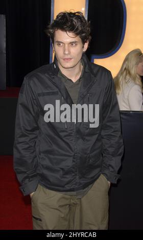 John Mayer attends the Walk Hard: The Dewey Cox Story Premiere at the Grauman's Chinese Theatre, Los Angeles Stock Photo