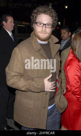 Seth Rogen attends the Walk Hard: The Dewey Cox Story Premiere at the Grauman's Chinese Theatre, Los Angeles Stock Photo