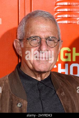 NBCUniversal ousted longtime Universal studio executive Ron Meyer after learning he paid hush-money payments to actress Charlotte Kirk to cover up an old affair today in Los Angeles. Ron Meyer at 'Night School' Los Angeles Premiere held at the Regal Cinemas L.A. LIVE on September 24, 2018 in Los Angeles, CA. Stock Photo