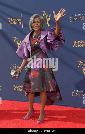 FILE PHOTO: Stage and screen award winning actress Cicely Tyson, has died at the age of 96 today, January 28, 2021. Cicely Tyson arrives at the 70th Primetime Creative Arts Emmy Awards held at Microsoft Theatre L.A. Live on September 8, 2018 in Los Angeles, Ca. Stock Photo