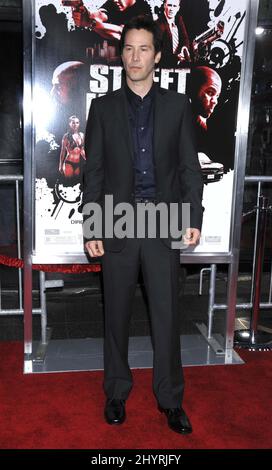 Keanu Reeves attends the Street Kings premiere, held at Grauman's Chinese Theatre, Los Angeles Stock Photo