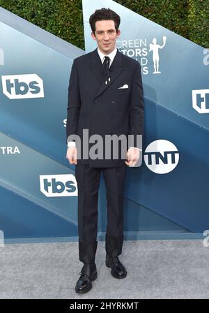 Josh O'Connor at the 26th Annual Screen Actors Guild Awards held at the Shrine Auditorium on January 19, 2020 in Shrine Auditorium, CA. Stock Photo