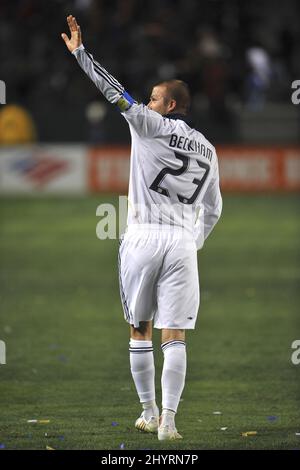 Figurine FT Champs – David Beckham N°23 LA Galaxy – Bon état Occasion