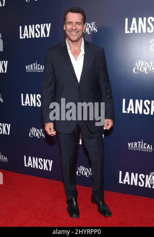 David James Elliott arriving to the Lansky Los Angeles Premiere at Harmony Gold Theater on June 21, 2021 in Los Angeles, CA. Stock Photo