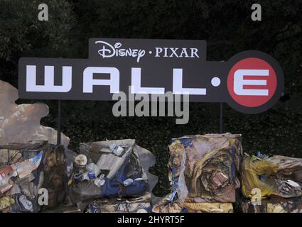 Atmosphere at the world premiere of Disney Pixar's 'Wall-E' at the Greek Theatre in Los Angeles. Stock Photo