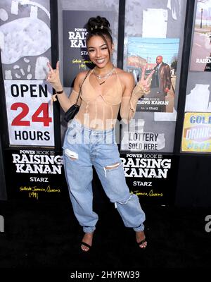 Alix Lapri attending 'Power Book III: Raising Kanan' World Premiere