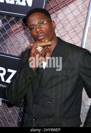 Bada$$ attending 'Power Book III: Raising Kanan' World Premiere held at the Hammerstein Ballroom on July 15, 2021 in New York City, NY Stock Photo