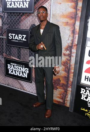 Bada$$ attending 'Power Book III: Raising Kanan' World Premiere held at the Hammerstein Ballroom on July 15, 2021 in New York City, NY Stock Photo