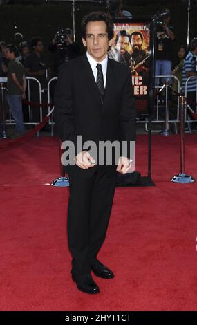 Ben Stiller at the 'Tropic Thunder' Los Angeles Premiere held at the Mann Village Theatre in Westwood, CA. Stock Photo