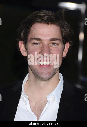 John Krasinski at the 'Tropic Thunder' Los Angeles Premiere held at the Mann Village Theatre in Westwood, CA. Stock Photo