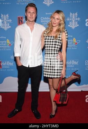 Barron Hilton II and Tessa Grafin von Walderdorff at The 16th Annual Christmas in September benefitting Children's Hospital Los Angeles held at The Abbey on September 21, 2021 in West Hollywood, CA. Stock Photo