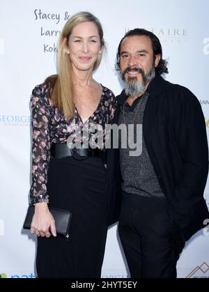 (L-R) Michael Irby and Susan Elena Matus arrives at the Disney+'s ...