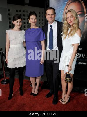 Ginnifer Goodwin, Jeanne Tripplehorn, Bill Paxton and Chloe Sevigny attending HBO's 'Big Love' 3rd Season Premiere, held at the Cinerama Dome, Los Angeles. Stock Photo