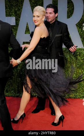 Gwen Stefani attending the Vanity Fair Oscar Party 2009, held at the Sunset Tower Hotel, Los Angeles. Stock Photo