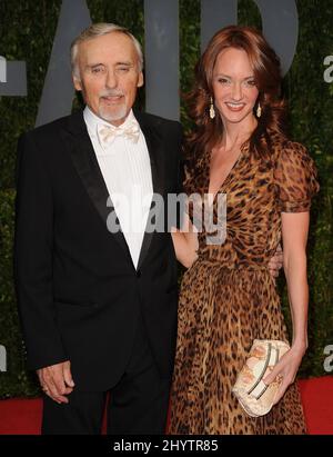 Dennis Hopper wife Victoria Duffy attending the Vanity Fair Oscar Party 2009, held at the Sunset Tower Hotel, Los Angeles. Stock Photo