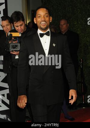 Will Smith attending the Vanity Fair Oscar Party 2009, held at the Sunset Tower Hotel, Los Angeles. Stock Photo