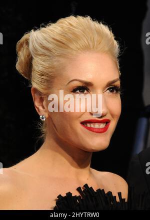 Gwen Stefani at the Vanity Fair Oscar Party 2009 held at the Sunset Tower Hotel in West Hollywood. Stock Photo