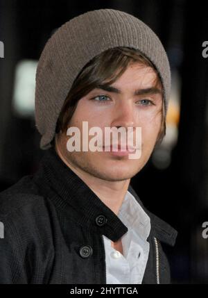 Zac Efron attending the 'Watchmen' U.S. Premiere Held at Grauman's Chinese Theatre, Los Angeles. Stock Photo