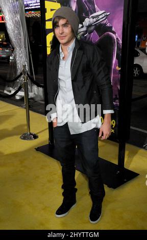 Zac Efron attending the 'Watchmen' U.S. Premiere Held at Grauman's Chinese Theatre, Los Angeles. Stock Photo