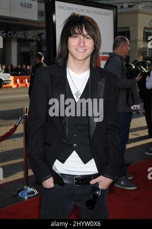 Mitchel Musso at the '17 Again' Los Angeles Premiere at Grauman's Chinese Theatre, Hollywood, USA Stock Photo