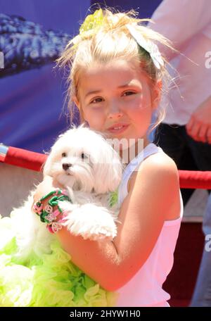 Emily Grace Reaves at the "Earth" World Premiere at the El Capitan
