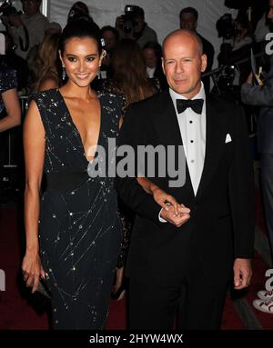 Emma Heming and Bruce Willis at the Model as Muse, Embodying Fashion
