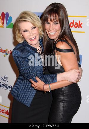Joan Rivers and Melissa Rivers at "The Celebrity Apprentice" Live