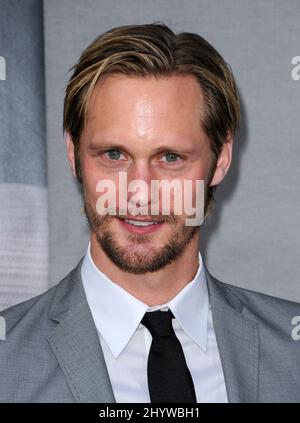 Alexander Skarsgard at the 'True Blood' Second Season Los Angeles Premiere, held at The Paramount Theater, Hollywood. Stock Photo