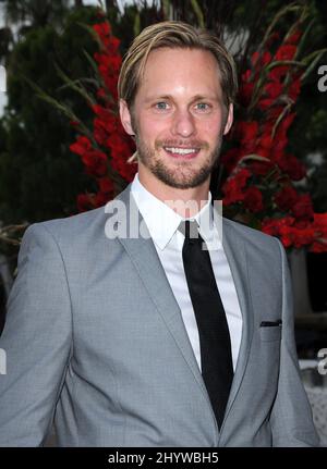Alexander Skarsgard at the 'True Blood' Second Season Los Angeles Premiere, held at The Paramount Theater, Hollywood. Stock Photo