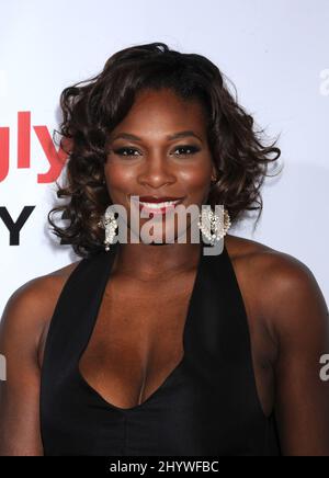 Serena Williams arrives at the 'The Ugly Truth' Premiere held at the