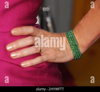 Leslie Mann at the 'Funny People' World Premiere, held at the ArcLight Cinemas, Hollywood. Stock Photo