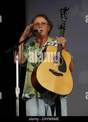 Country Joe McDonald at the Woodstock Festival 40th Anniversary Concert held at the original 1969 Woodstock Festival Site at Bethel Woods Center for the Arts in Bethel, New York. Stock Photo