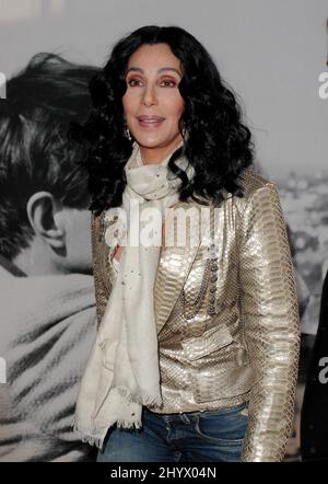 Cher at the 'A Star Is Born' premiere as part of the TCM Classic Film Festival, held at the Mann's Chinese Theater, Hollywood. Stock Photo