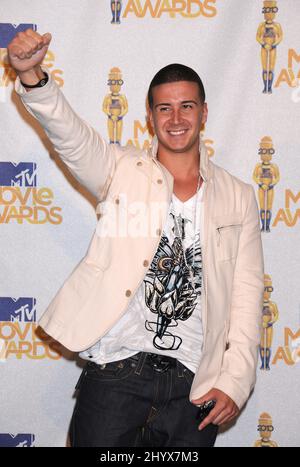 Vinny Guadagnino during the MTV Movie Awards 2010 held at the Gibson Amphitheatre, California Stock Photo