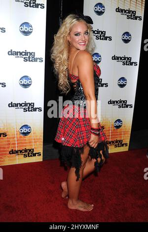 Lacey Schwimmer at the 'Dancing with the Stars' Season 11 Premiere held at CBS Studios in Los Angeles, USA. Stock Photo