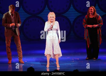 Dolly Parton at the '9 to 5: The Musical' Nashville premiere held at the Tennessee Performing Arts Center, USA. Stock Photo