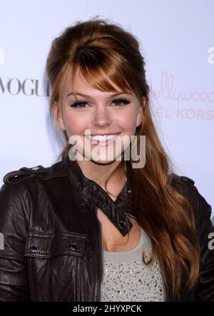 Aimee Teegarden during the 