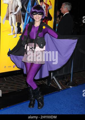 Erin Sanders at the premiere of 'Megamind' held at Mann's Chinese Theatre in Los Angeles, USA. Stock Photo